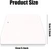 2PCS Plastic Baking Scraper Pastry Spatula Dough Knife Cake Divider Kitchen Tool DIY Cream Trapezoidal Cutter