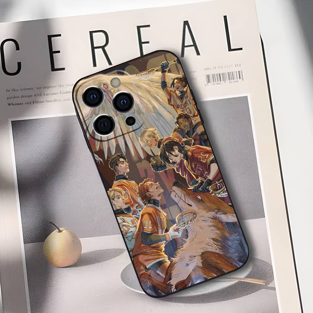 The Foxhole Court AFTG Phone Case For IPhone 17,16,15,14,13,12,11,Plus,Pro,Max,Plus,XS,soft case Black silicone iPhone14ProMax