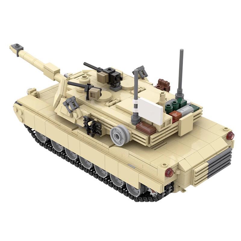 Building Blocks Abrams Tank Small Particle Building Toy