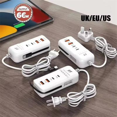USB-laadija PD Type C Kiirlaadimine Kiired Seinalaadijad Mitme pordiga USB-jaotur Adapter Mobiiltelefonile EL/USA pistikuga USB Type C Kiirlaadija