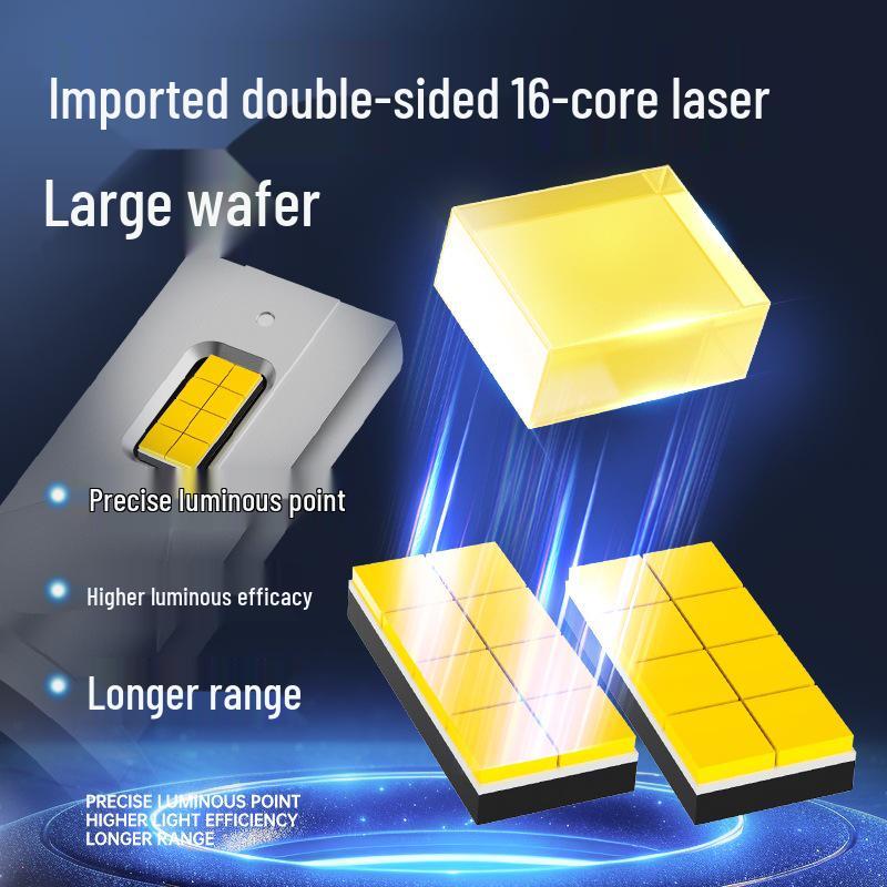 Compatible with automotive laser LED headlights: H7, H4 (dual beam), H1 (super bright), H11, and 9005 high-intensity bulbs.