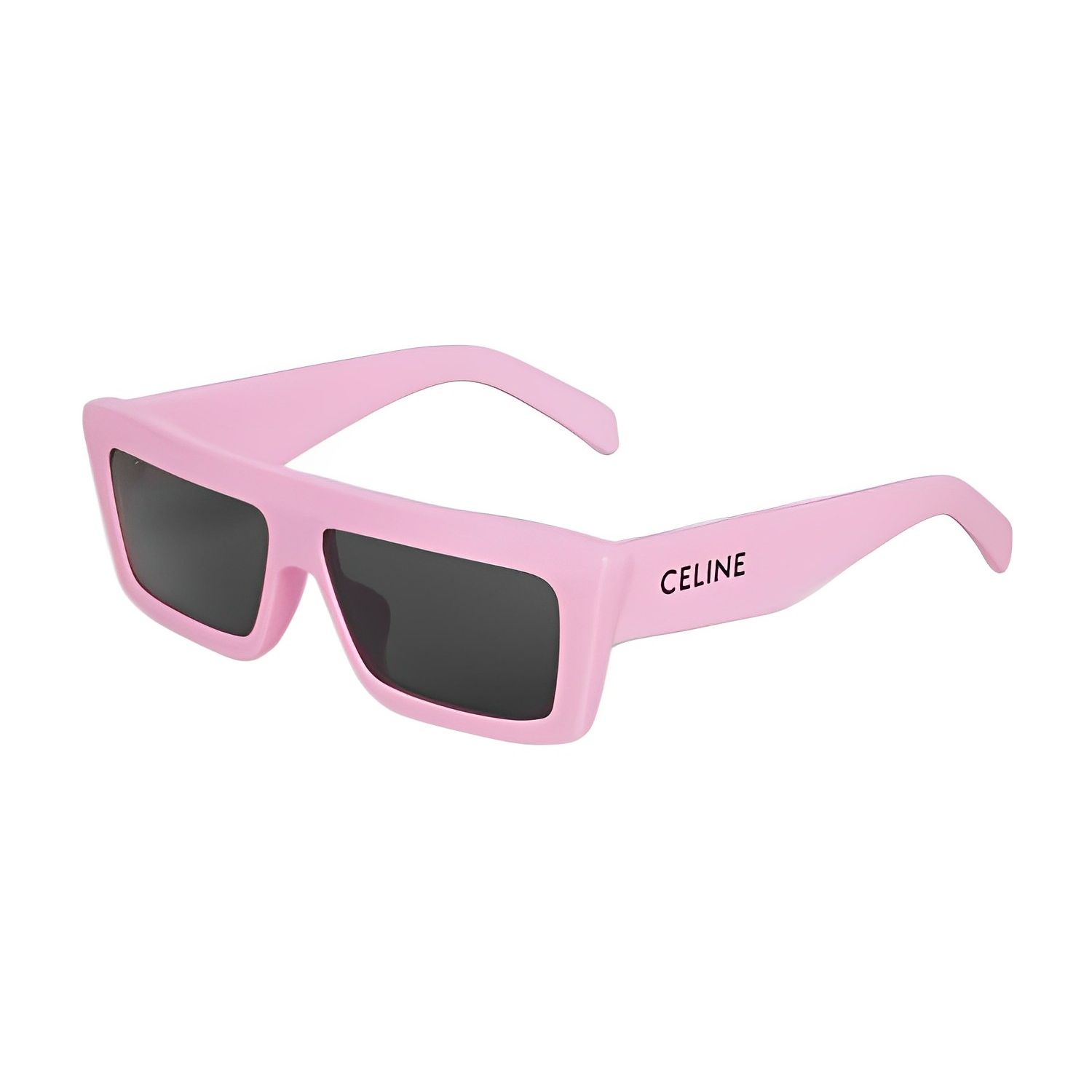 

Celine Fashion Trendy Minimalist Rectangular Sunglasses Unisex sunglasses Pink 4S214CPLB24LP White Eyeglass Pouch