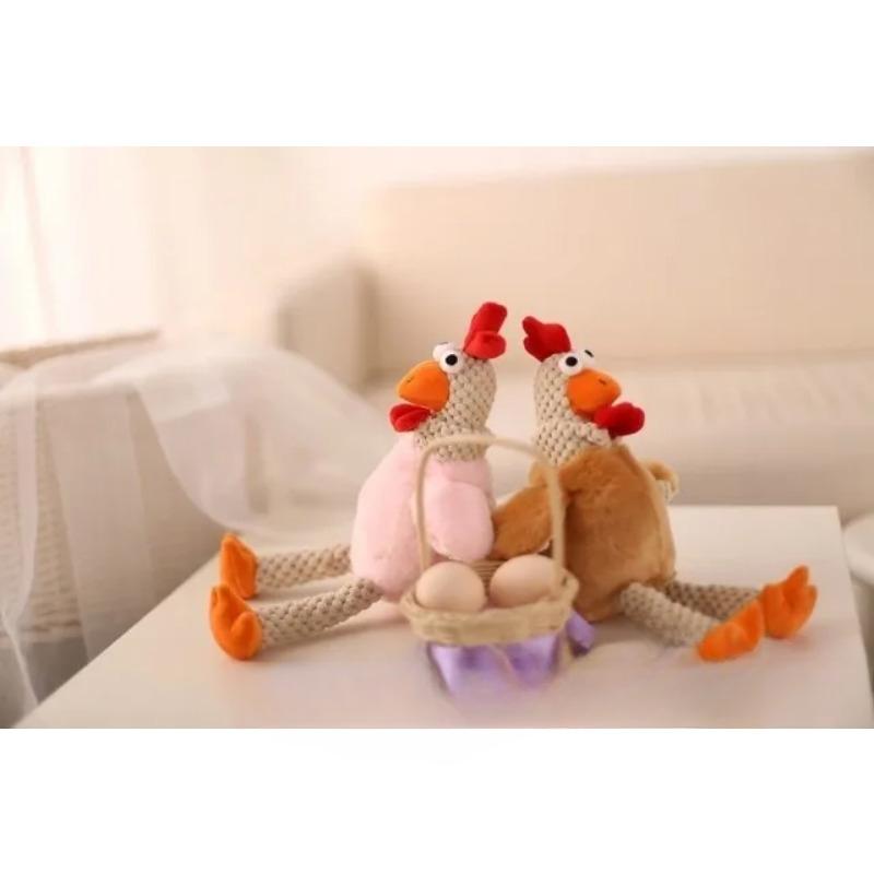 High Quality Cute Chick Hen Rooster Plush Toy Pillow Christmas Gift