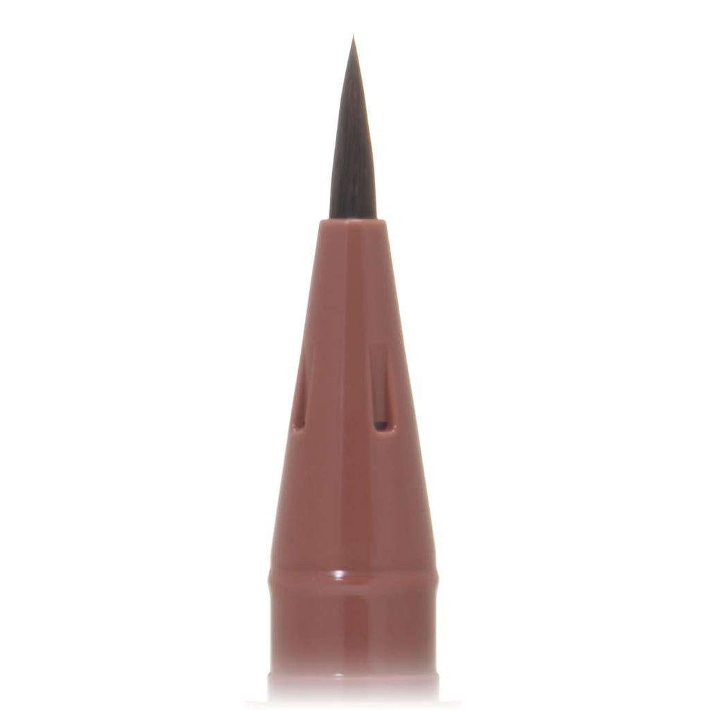 Canmake Effortless Liner 02 Cashew Pink Liquid Eyeliner Pen 0.63ml Natural Pink Brown Shade