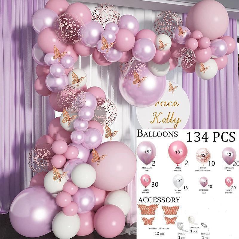 Balloon Set Birthday Party Scene Decoration Balloon Chain Balloon Arch Set