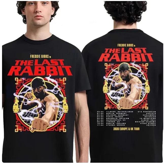 Freddie Gibbs The Last Rabbit 2026 Europe And UK Tour Schedule 2 Sides Shirt 4XL