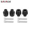 Twin 1000 1100 Front Fender Fork Crash Protector For HONDA XL750 Transalp 750 CRF1000L CRF Motorcycle Frame Slider Screw