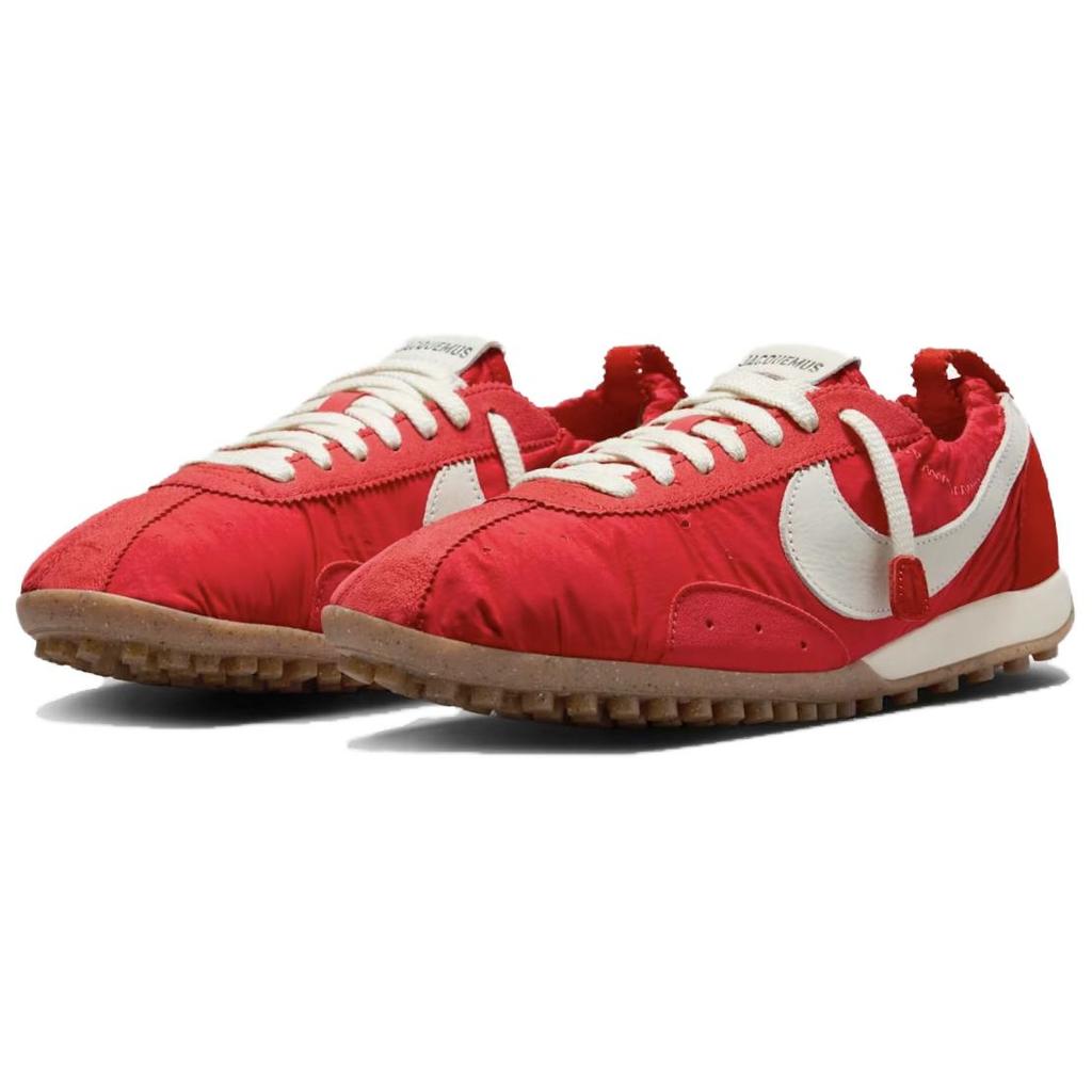 Jacquemus X Nike  Moon Shoe SP University Red Women Sneakers Cashmere Bicycle-Yellow Gum-Light-Brown HV8547-600