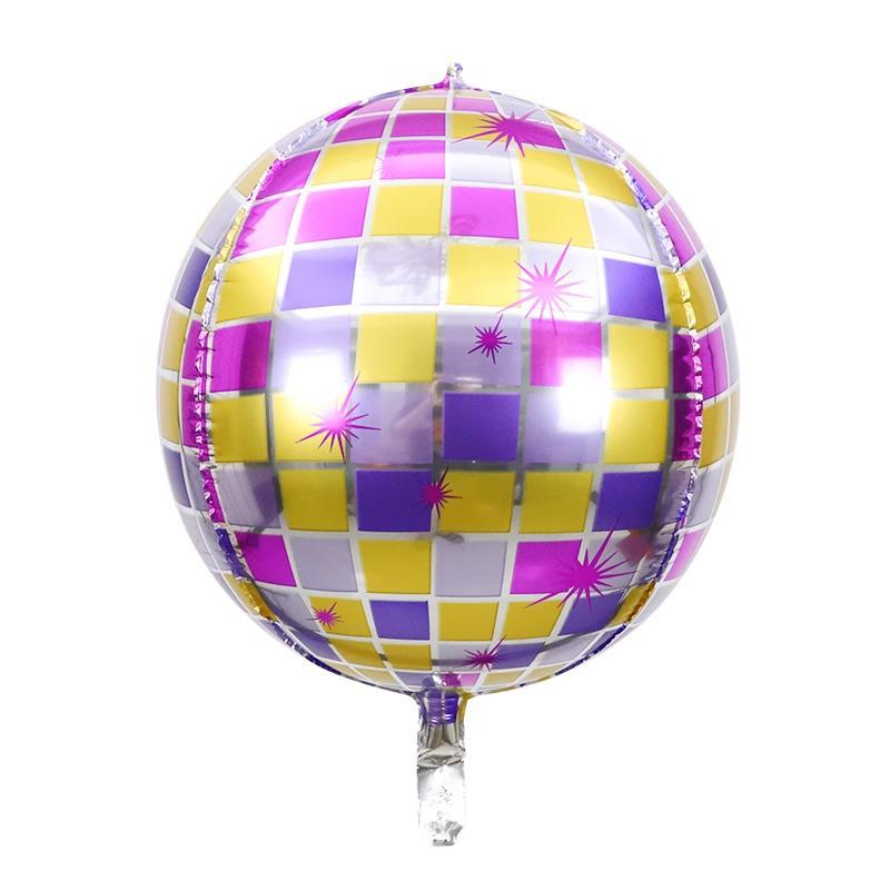 22" 4D Disco Aluminum Foil Balloon for Parties & Events
