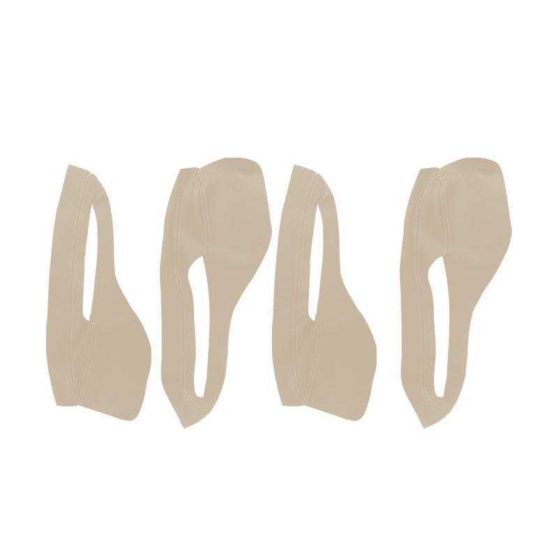 

Автомобильный Стайлинг, отделка подлокотника внутренней двери из кожи из микрофибры, 4 шт., с крепежными фитингами для Buick Encore 2013 - бежевый