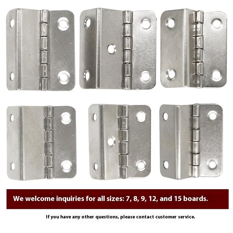 Modern Stainless Steel Single Bending Hinge Clamp for 15 Plates Soft Closing Furniture for Workshops Bathrooms Gyms 35mm Iron