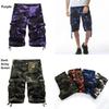 Durable And Comfortable Men's Tactical Military Army Camouflage Cargo Shorts With Multiple Pockets