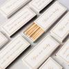 Match Scented Candle Gift Set: Long Stem Wooden Matches (75mm) Souvenir
