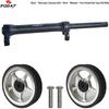 Brompton 3sixty Folding Bike Aluminum Alloy Easy-Roll Wheels & Telescopic Extension Rod