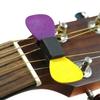 1/2/5PCS Wedgie Bass Guitar Headstock Pick Holder Rubber Pick Headstock Guitar Picks