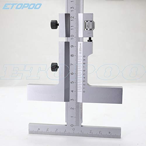 ZT-TTHG 0-160mm T-Type Caliper with Fine Adjustment/T-Type Marking Gauge (Color: No Fine Adjustment)