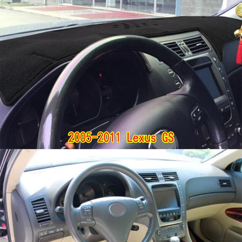 For 2005-2011 Lexus GS S19 350 430 300 460 450 Dashmat Dashboard Cover Instrument Panel Sunscreen Pad