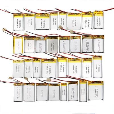 Batería recargable de polímero de litio de larga duración de 3,7 V para DVR GPS: rendimiento ininterrumpido