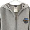 Patagonia Sweat Zip Hoodie M Gray 63000SP14 Kid's Used