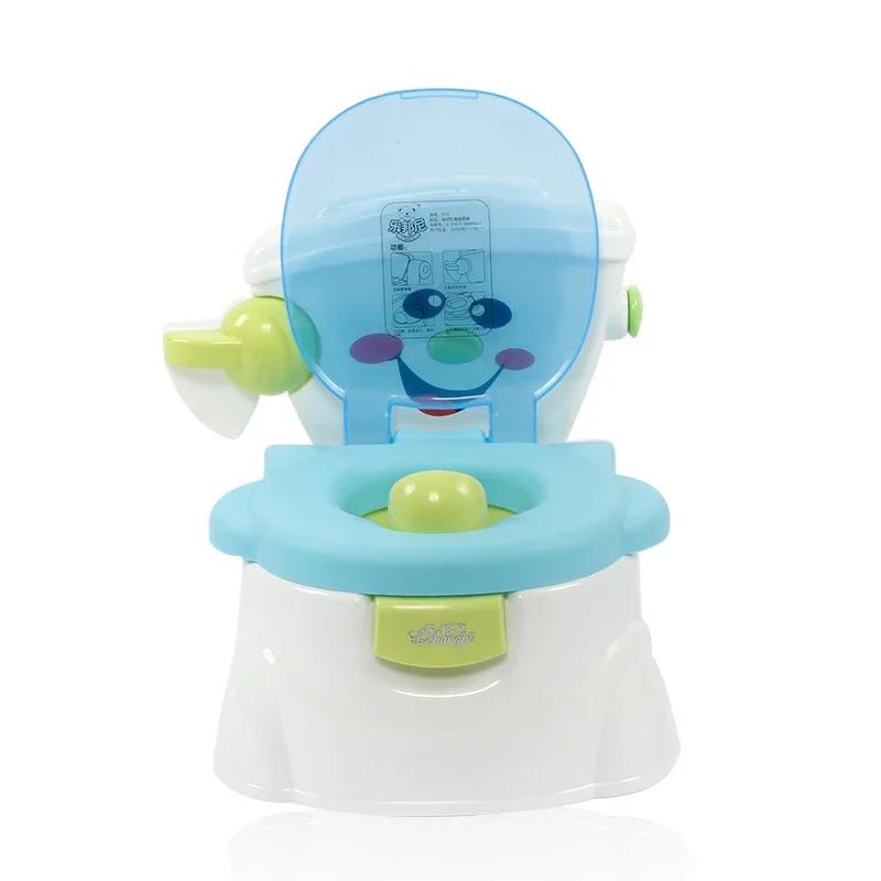 Cartoon-Autos Tragbarer Baby-Toilettentopf Töpfchentrainer Stuhl Kinder-WC Kinder-Töpfchensitz Geeignet für Baby-Jungen Mädchen Heim-Töpfchengebrauch