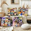 Cute DDigimon Adventure Pillow Case Fashion Square Pillowcase Bedroom Sofa Room Ins Decoration Leisure