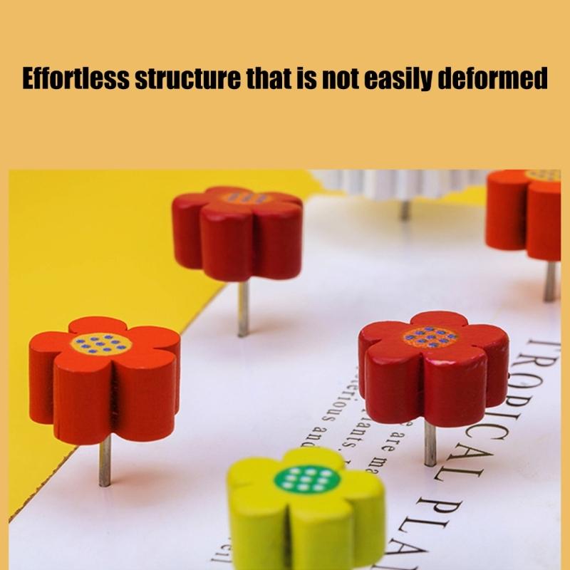 Butterfly Tacks Flower Push Pins Practical Map Push Pins Dog Poster Pins Decorative Push Pins School Office Supplies