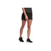 adidas Solid Color Breathable Drawstring Knitted Casual Shorts Women Shorts Black FI4099