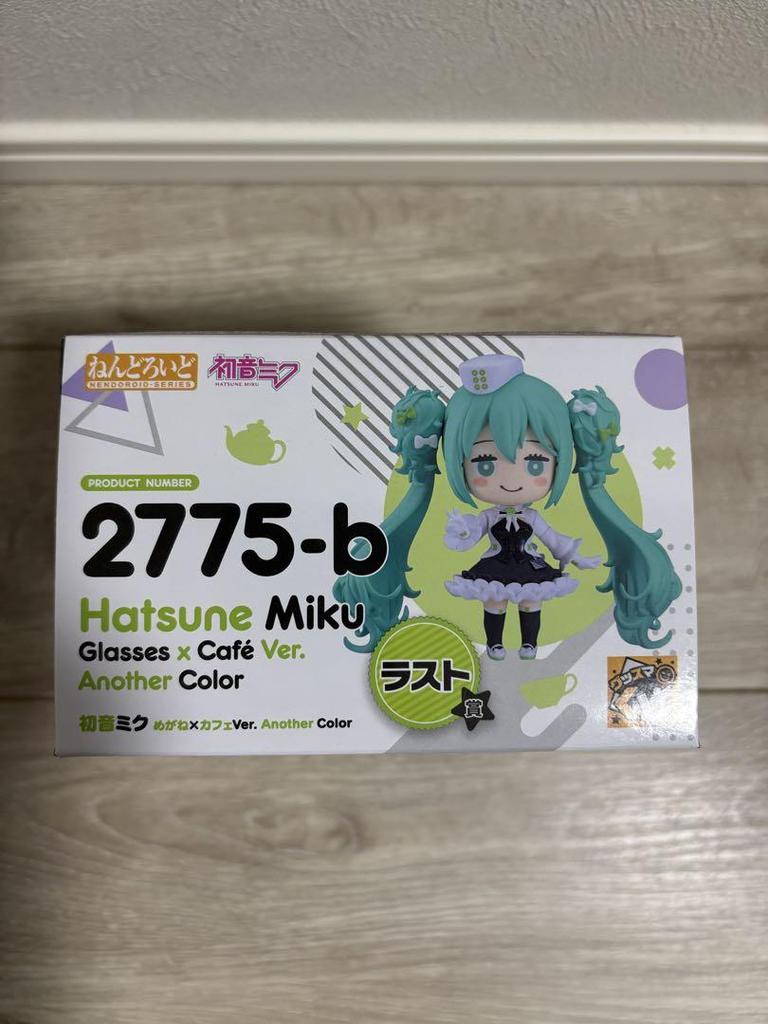[USED] Good Smile Lottery Hatsune Miku Nendoroid Glasses X Cafe Ver. Last Prize