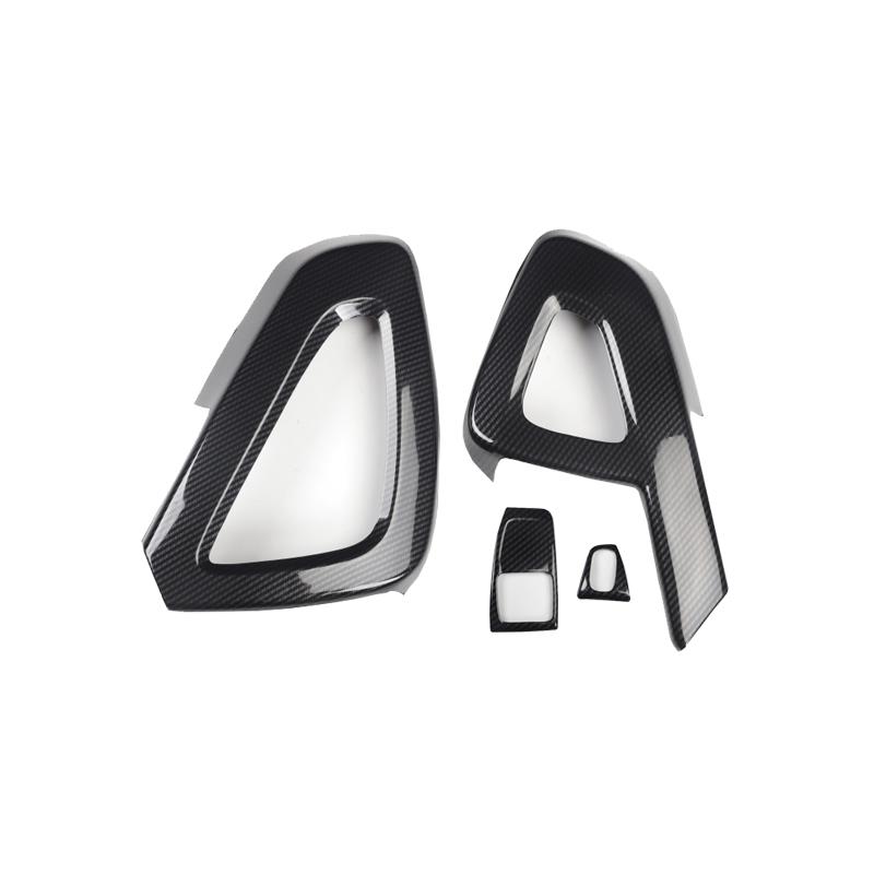 Fibră de carbon Husă decorativă interioară Turnare Instrument Carcasă de viteze Carcasă modificată pentru Old Smart 451 fortwo