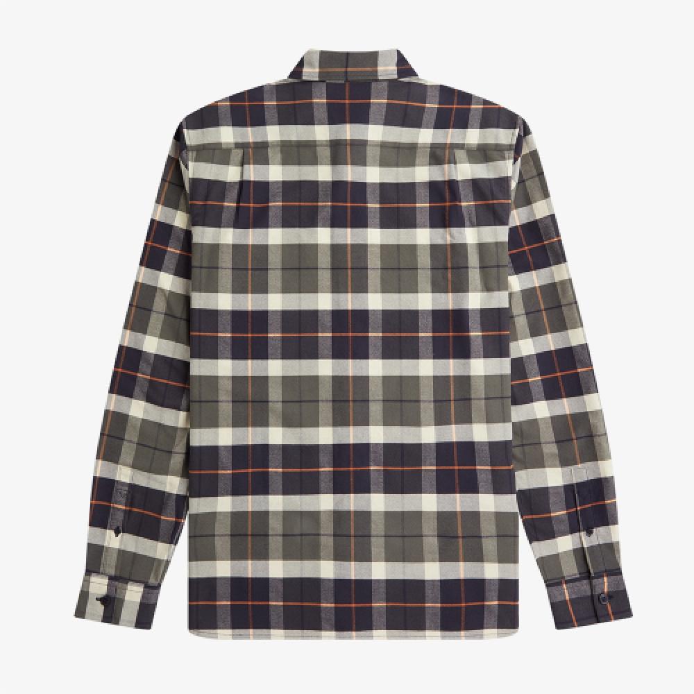 Fred Perry [sharp] Brushed Tartan Shirt  638  Afpm2336643 638