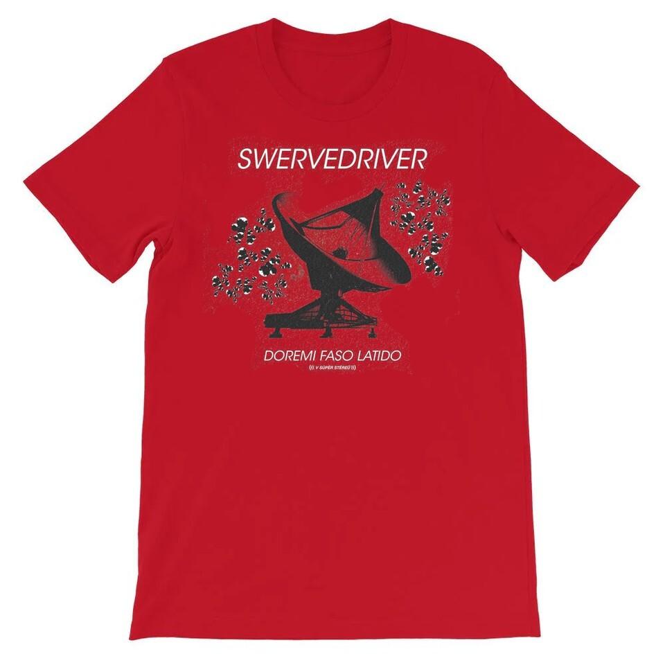 Swervedriver Red T-Shirt Cotton Full Size Unisex S-5XL XXXL