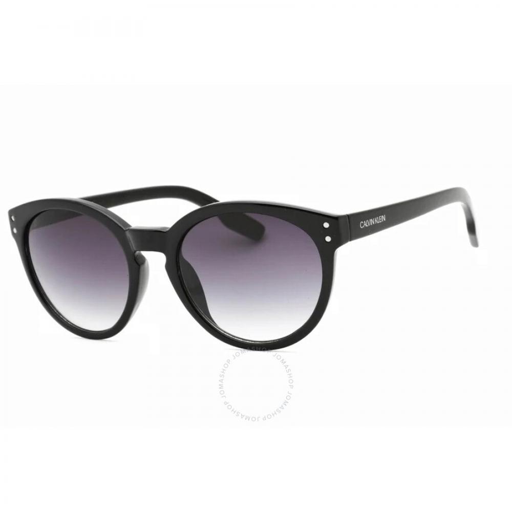 

Calvin Klein Grey Gradient Round Ladies Sunglasses CK19537S 001 53