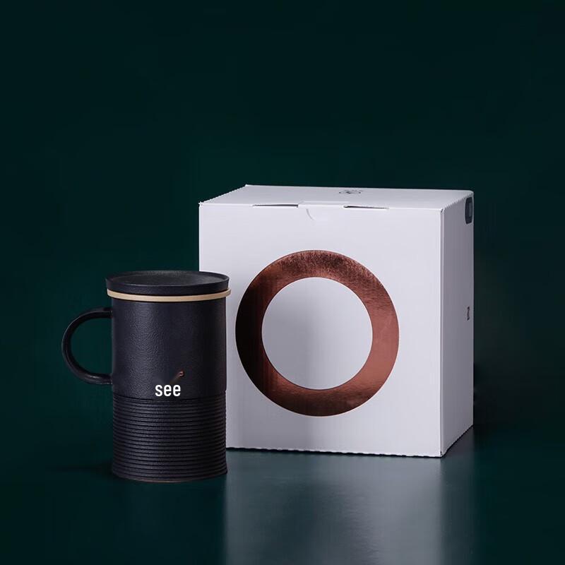 Wanqiantang Ceramic Tea-Water Separation Office Cup