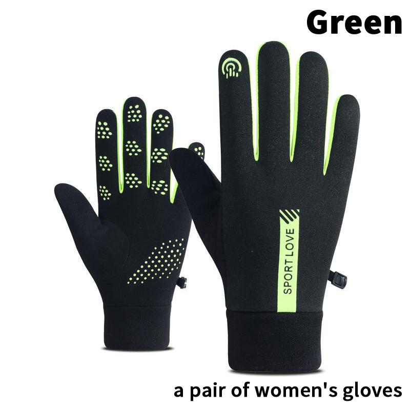 Rękawiczki zimowe męskie damskie rowerowe antypoślizgowe termiczne polarowe odporne na zimno wiatroodporne wodoodporne ciepłe outdoorowe do biegania narciarskie mitenki
