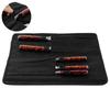 Handbag 5-Piece Knife Bag Portable Split Bag of Knife Waterproof Knife Buggy Black Oxford Cloth Bag Blade Sheath