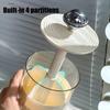 Vanity Makeup Brushes Holder Automatic Lifting Dustproof Storage Box with Lid Lipstick Cosmetic Organizer