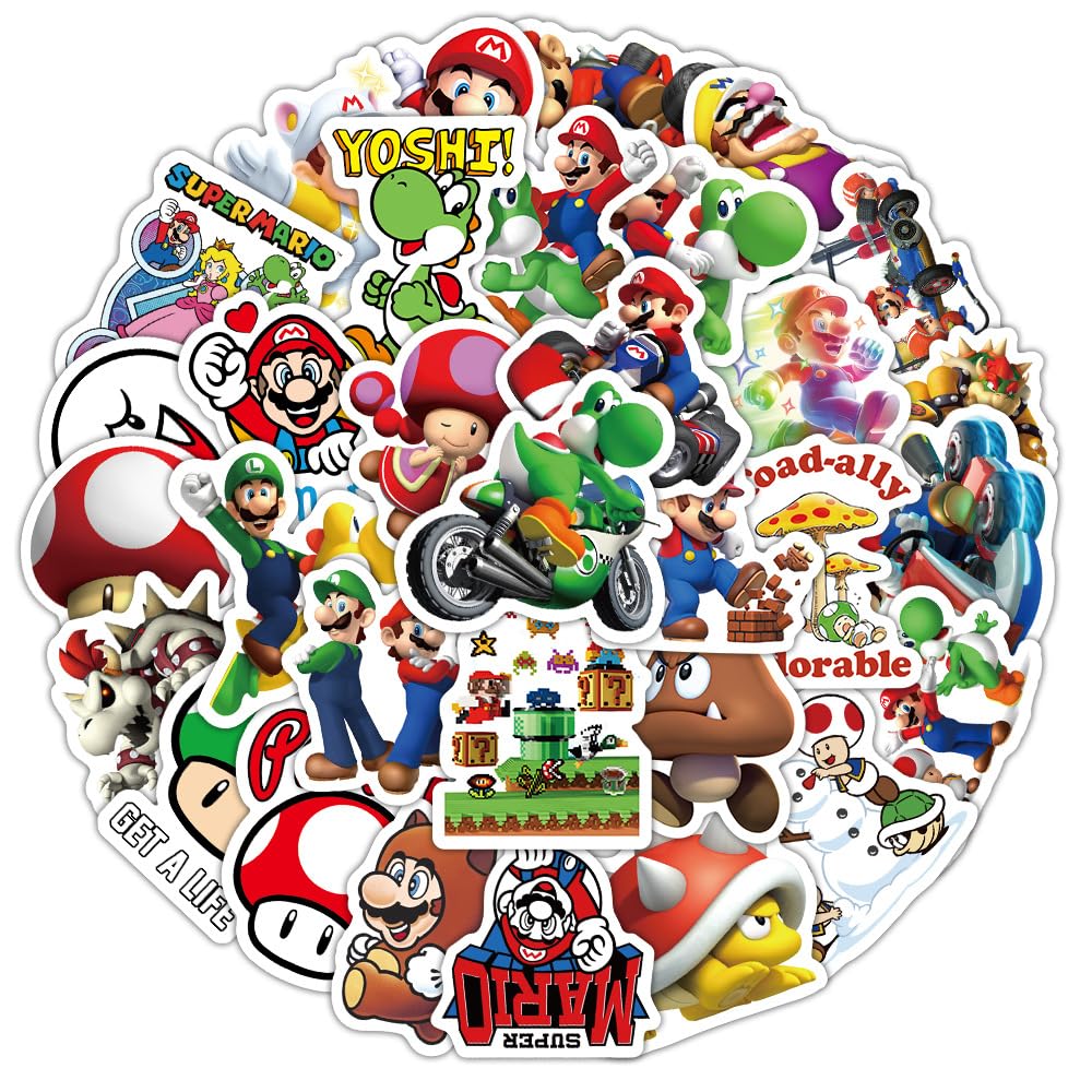 Set of 100 Sediven Cute Anime and Manga Moe Stickers for Kids and DIY Anniversaries Stickers, Designs, Waterproof, High-Resolution Images, Students,