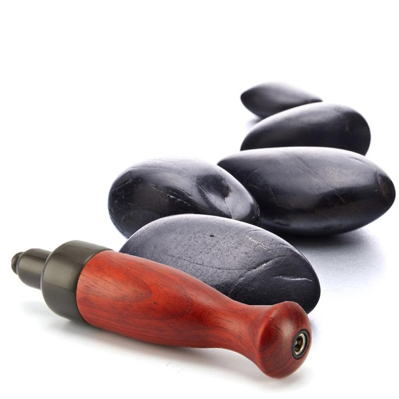 Natural Hot Stone Reflexology Tool Trigger Point Massager Gua Sha Electirc Acupuncture Pen Comb Foot Massager Stick Face Eye Spa