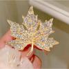Exquisite  Leaf Brooches Alloy Tree Leaf Plant Pin Women Elegant Coat Suit Corsage Clothing Accessories Gifts