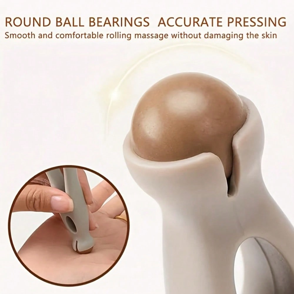 1pc Portable Handheld Finger Massager With Rollers - Finger & Joint Massager Suitable For, For /Travel Use, Ideal Gift For Athletes