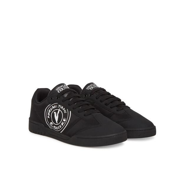 Мужские кроссовки Versace Jeans Couture 78ya3sd1 чёрные