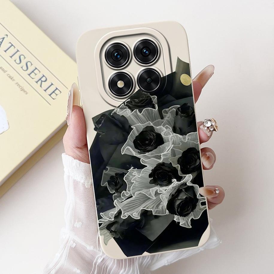 For Xiaomi Redmi Note 14 Pro 5G Case Popular Flower Marble Soft Candy Silicone Phone Back Cover For Redmi Note 14 Pro Plus Funda