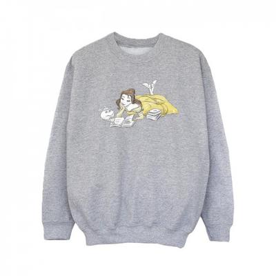Girls Beauty And The Beast Belle Reading Sweatshirt