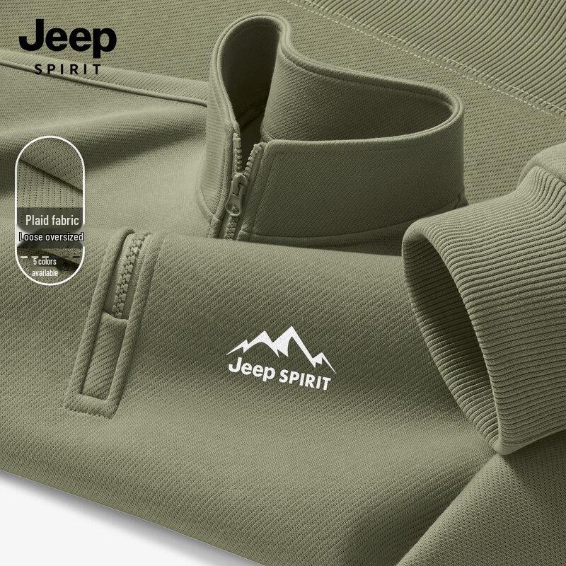 JEEP SPIRIT Men's High Street Pullover Sweatshirt