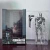 NECA Figur The Terminator Genisys T-800 Wächter The Terminator Endoskelett Actionfigur Modell Spielzeug Gelenkig bewegliche Puppe Geschenk