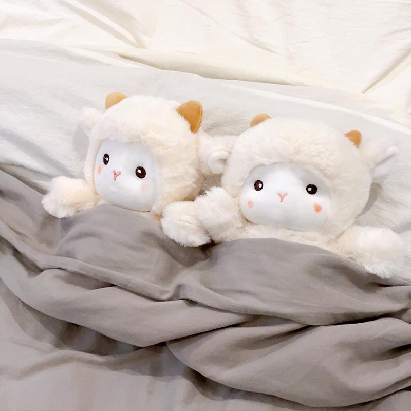 Peluche Oveja Suave De 22 Cm – Muñeca De Colección Portátil, Ideal Para Regalar En Navidad, Pascua O San Valentín