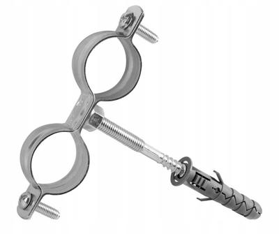 Double Clamp Without Rubber Holder For 3/4 Inch Pipes