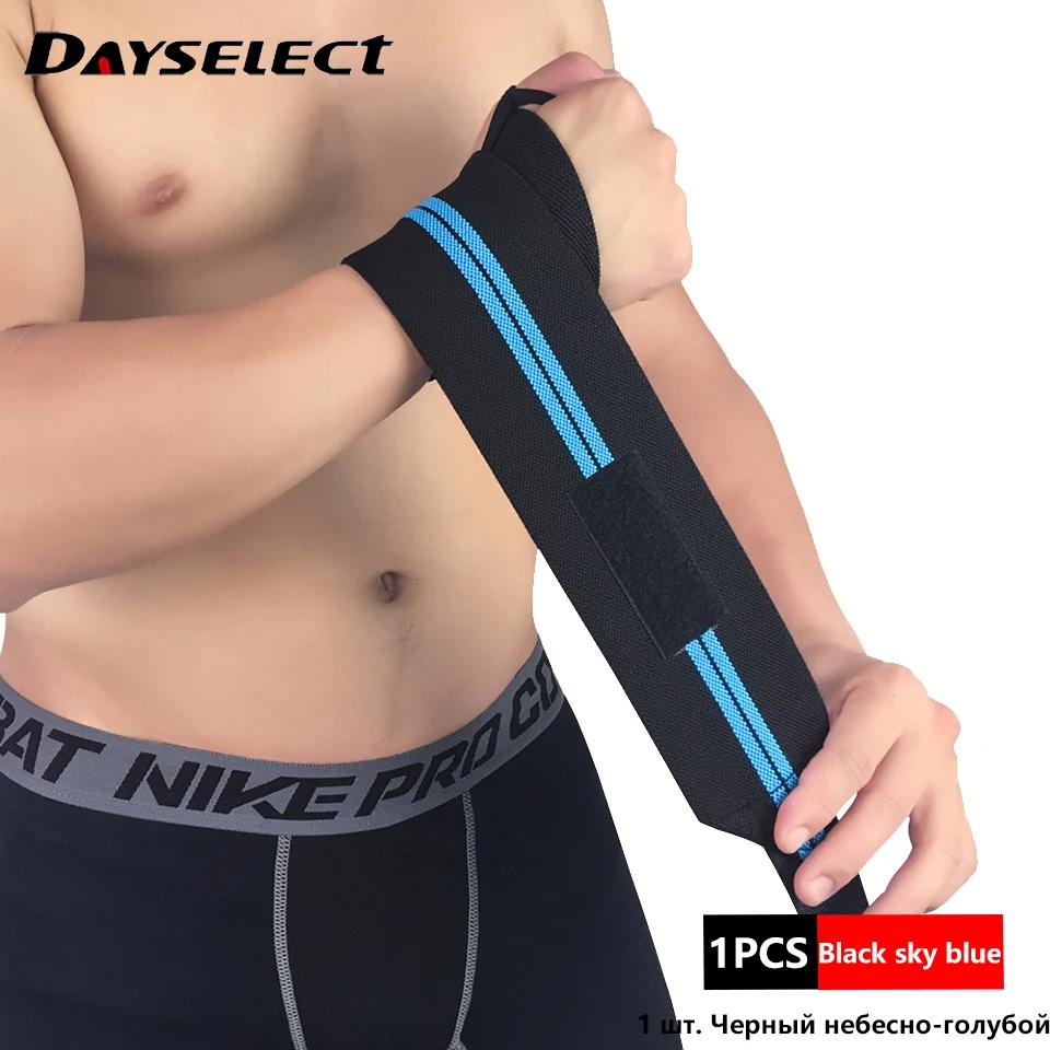 1Pc Elastic Breathable Wrist Wrap Bandage Thumb Brace Strap for Gym Fitness Powerlifting Wrist Support