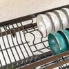 Hoisimdy Over-the-Sink Dish Drainer, One Size, Kitchen Dish Rack, Large Capacity, Dish Drying Rack, 62cm Wide X 53cm High