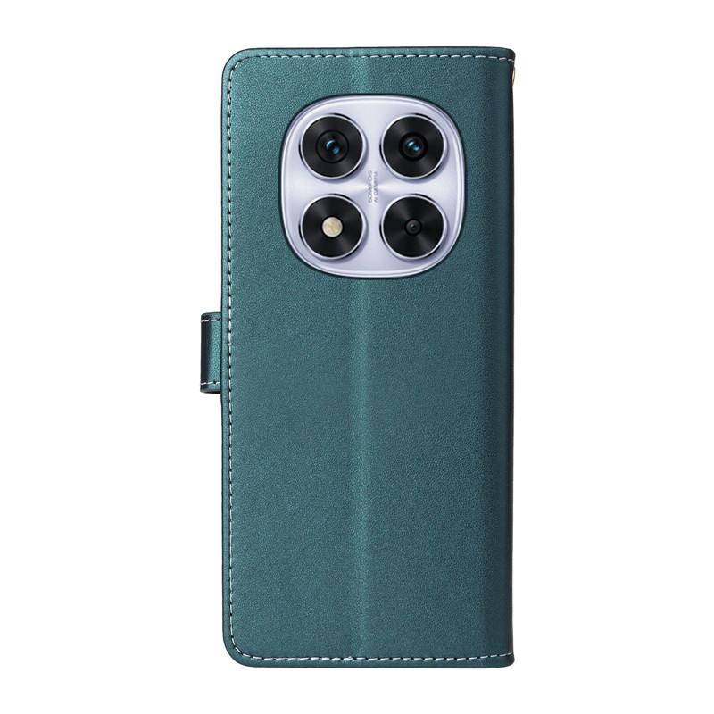 Clamshell Leather Wallet Case For Xiaomi Redmi Note 14 Pro 14S 4G Note14 Pro Plus 5G Flip Cover Phone Cases Outside 6 Card Slot